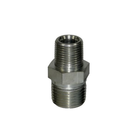 Bedford Precision Parts Bedford Precision Nipple 3/8in NPT x 1/2in NPT, Replacement Part for Bedford and Graco 12-232